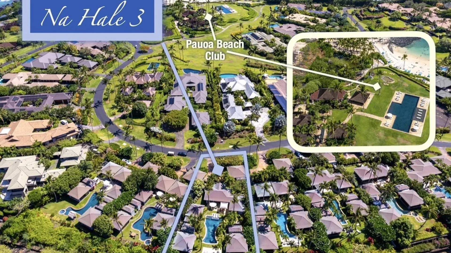 Villa 3Bd Na Hale 3 At Pauoa Beach Club At Mauna Lani Resort Waikoloa Verenigde Staten